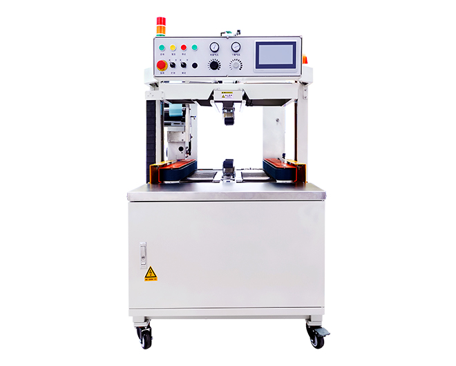 CFX4045QA全自动贴标封箱缠绕一体机